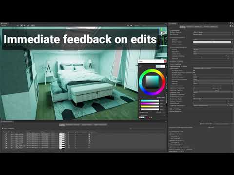 Unity 2019.2:  GPU Lightmapper improvements