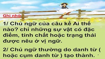 Video bài dạy 1 Luyện từ và câu Lớp 4 Tuần 22