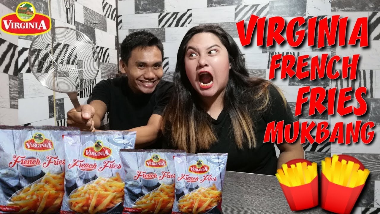 2KG OF VIRGINIA FRENCH FRIES MUKBANG UBOS BA?!! Kaye Zarate ft. Carlo Nonan YouTube