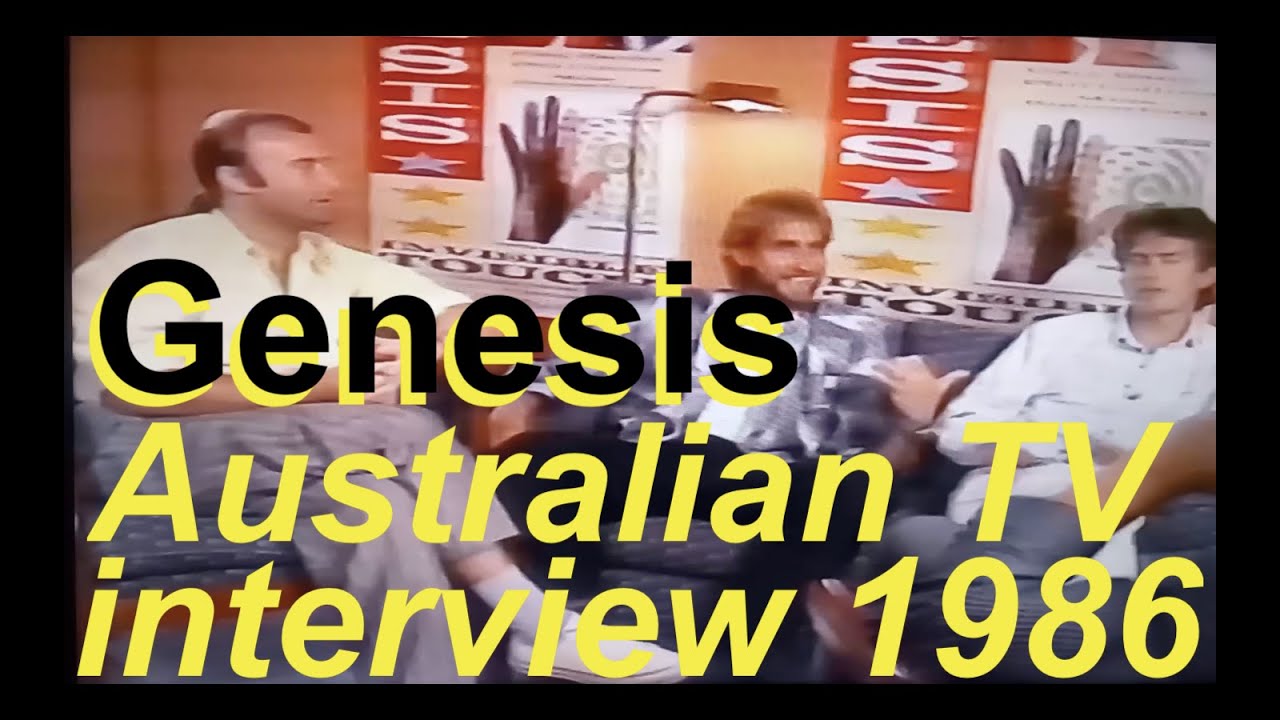 Genesis - Australian TV interview - November 1986 - YouTube