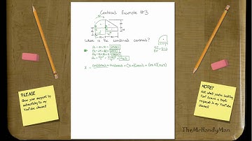 Vector Statics - Centroids - Example 3