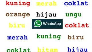 Membuat Tulisan berwarna warni di Whatsapp dan semua MEDSOS,fb,tweeter,ig,dll