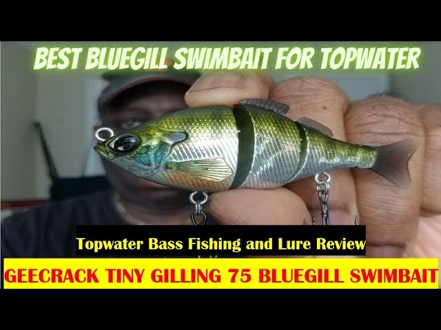 Bass Fishing Bluegill Swimbait  GEECRACK TINY GILLING 75 