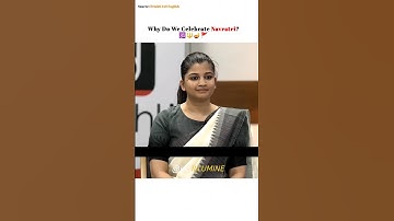 Why do we celebrate Navratri 🔱🪔🚩 Ruchi Bindal | Upsc Interview