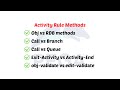 How to Select the Right Activity Methods in Pega? #PegaActivityRule #PegaActivityRuleMethods