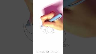 🔥 Charmander Art Masterclass 🖋️ Draw Fire-type Pokémon Quickly ✨#shorts #drawing #RavlykArt