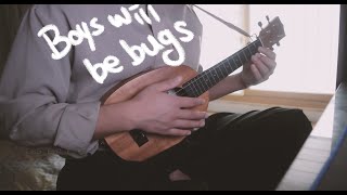 cavetown - boys will be bugs (cover) | 룰루렐레Lululele | ukulele chords