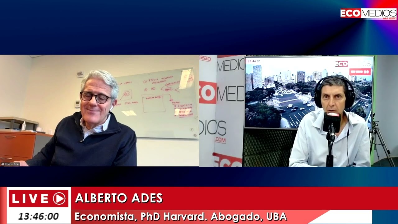 Alberto Ades (Economista, PhD Harvard. Abogado, UBA) Dato Sobre Dato