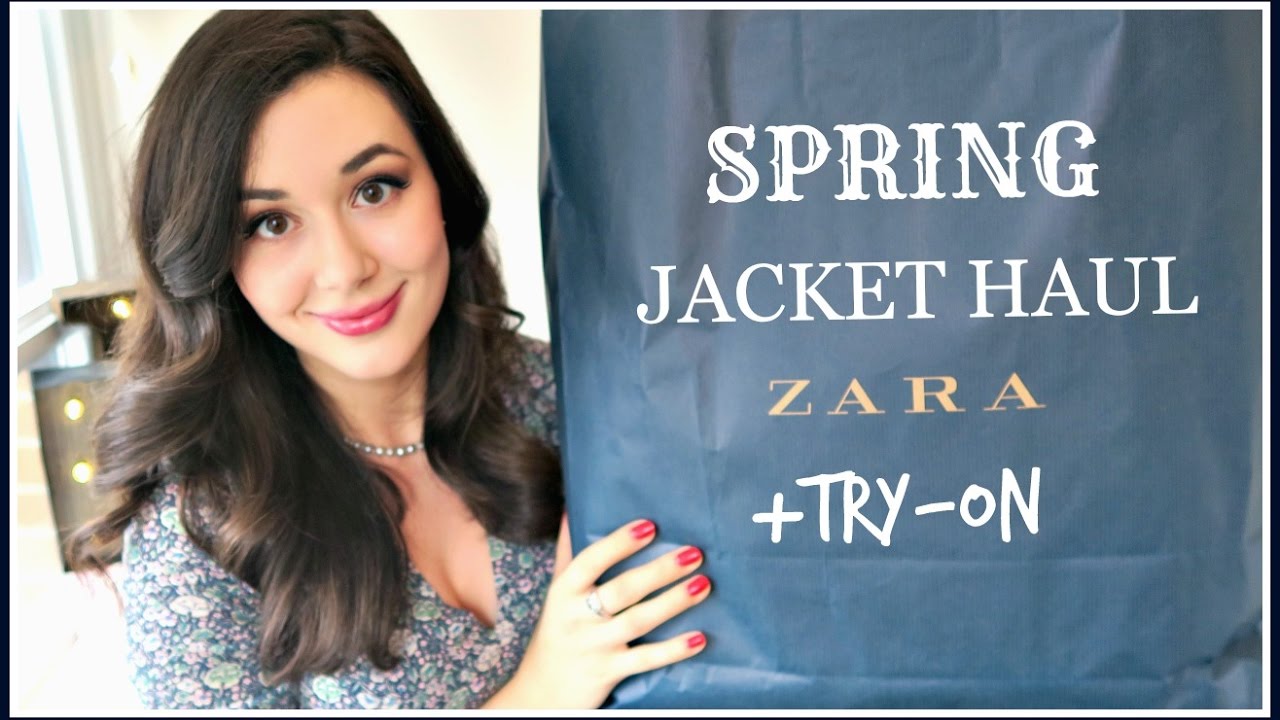 spring jackets zara