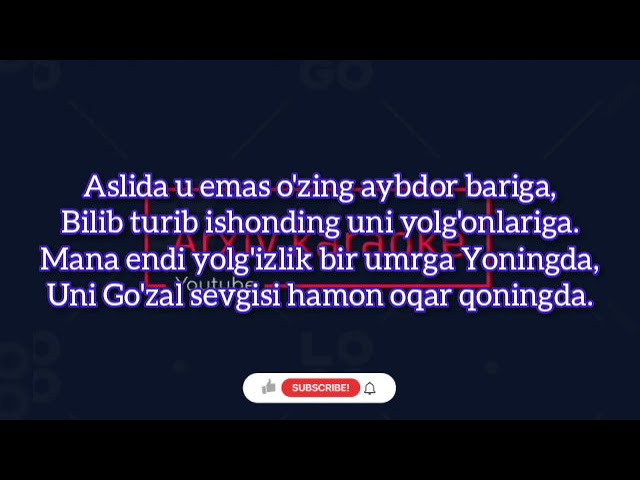 Java Music -U kelmaydi (Lyric) #uzrap #karaoke #text class=