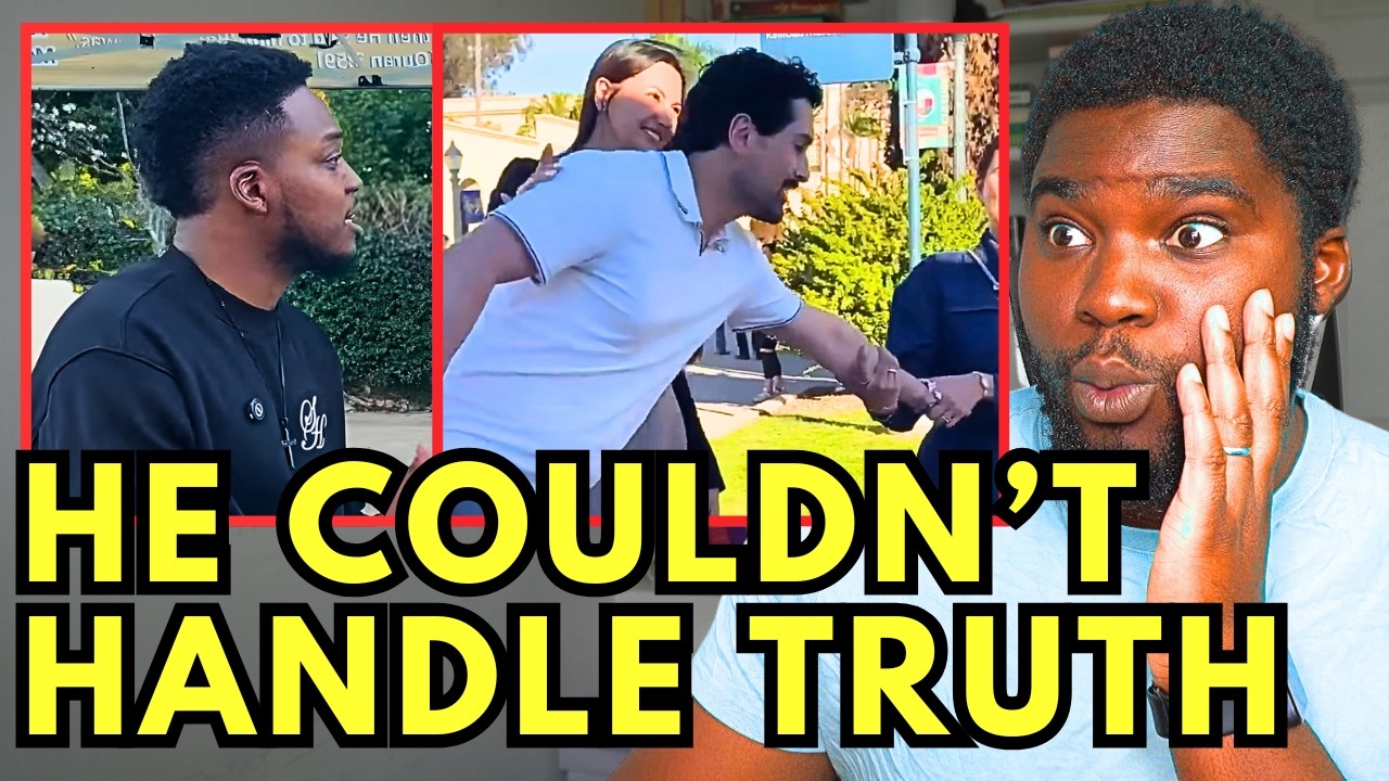 Мусульманин теряет контроль над собой после того, как GodLogic разоблачает самую большую проблему...