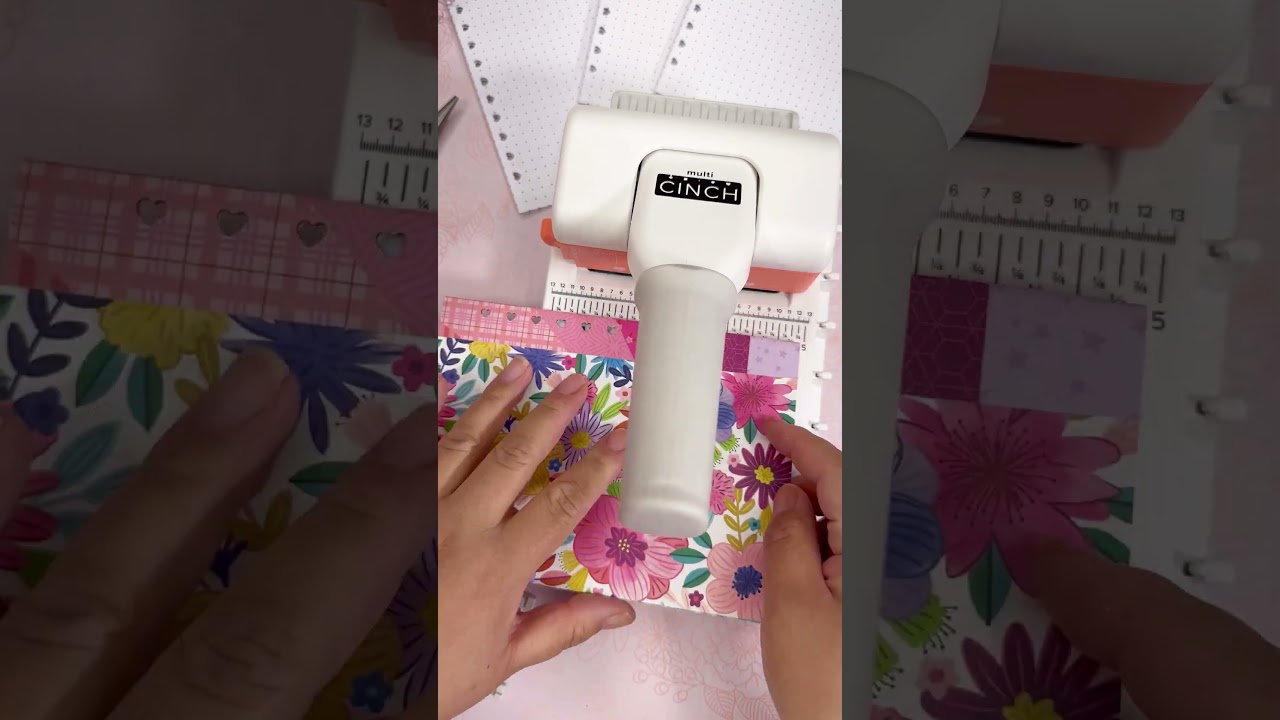 we r mini cinch tutorial  We are sure that one of your best crafty friends  is the Cinch, also very useful for those who are studying, and that bind  their notes