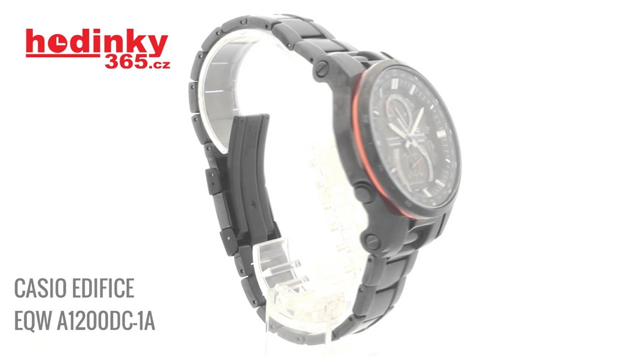 CASIO EDIFICE EQW A1200DC 1A - YouTube