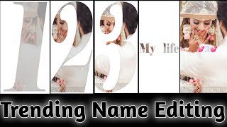 How to make trending love name status. Vfly App Tutorial. screenshot 4