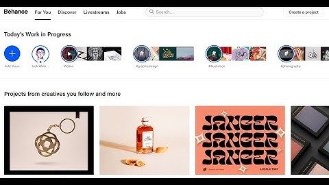 How to Create a Mood board in Behance