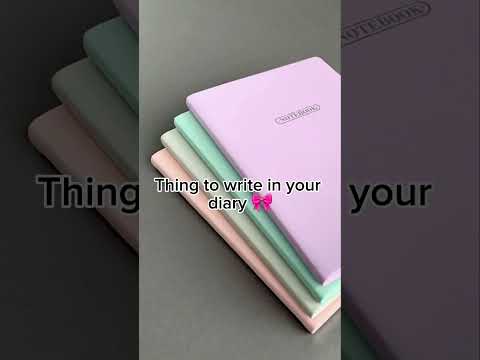 thing to write in your diary part-1 #aesthetic #advice #viral #tips #notebook #fyp