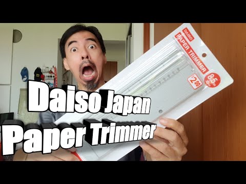 Portable Mini Paper Cutter Lightweight - Daiso Japan Middle East