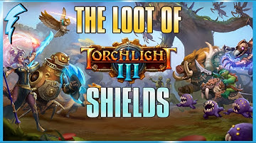 The Loot of Torchlight 3 - Shields (ex-Torchlight Frontiers)