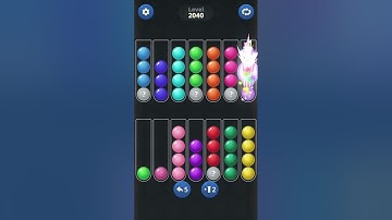 Ball Sort by Infinite Joy: Levels 2039, 2040