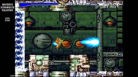 Macross Scrambled Valkyrie - auto demo - Super Famicom - 1993