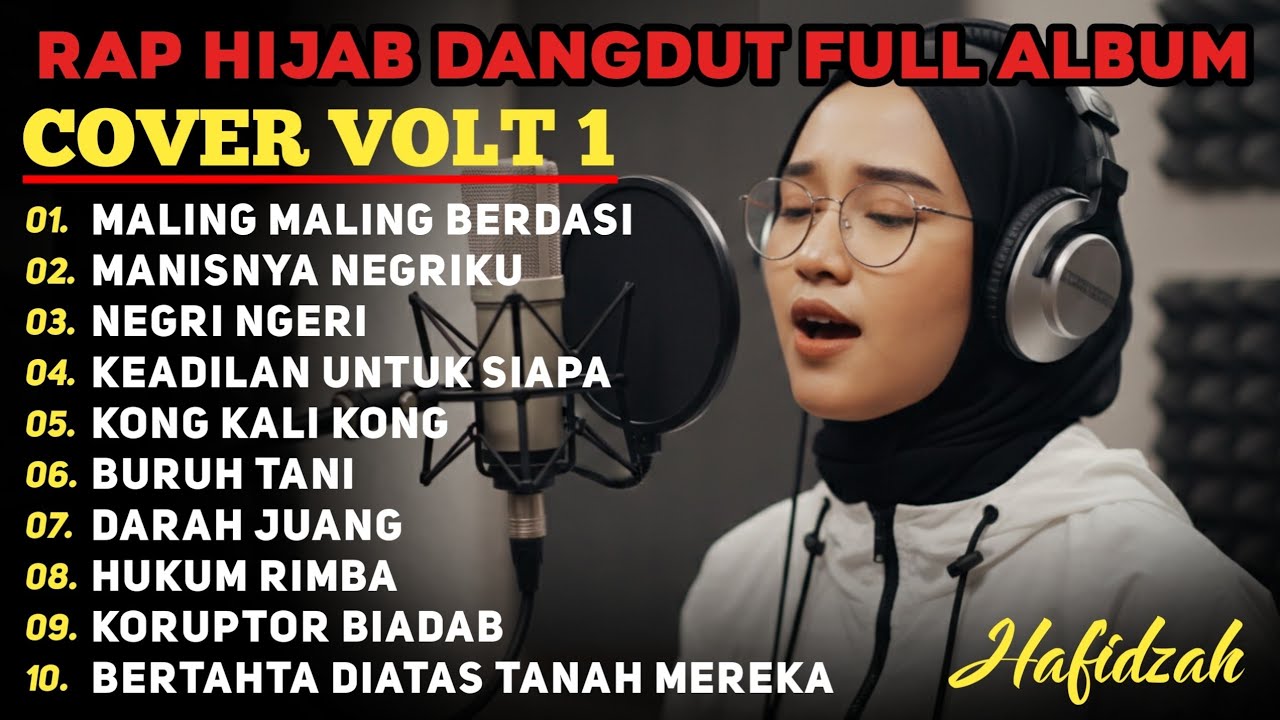 RAP HIJAB DANGDUT FULL ALBUM | VOLT1 Cover By: Hafidzah