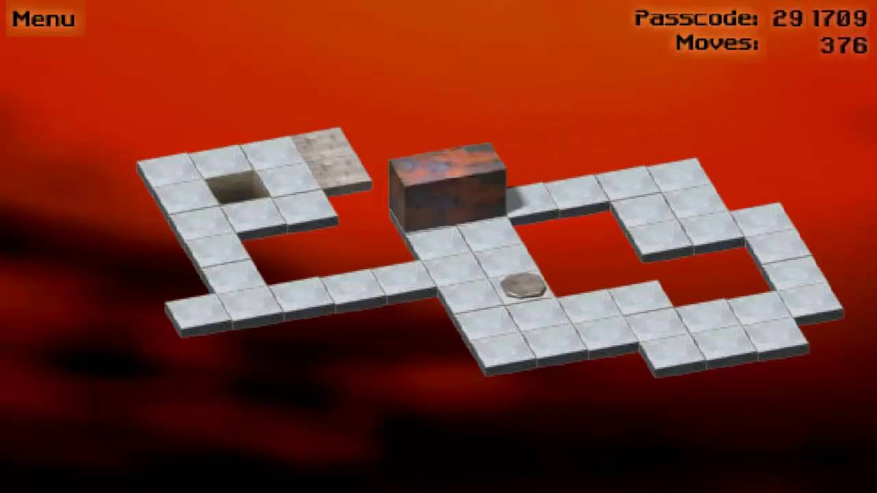 Bloxorz Stage 01/12 Random Games - YouTube.