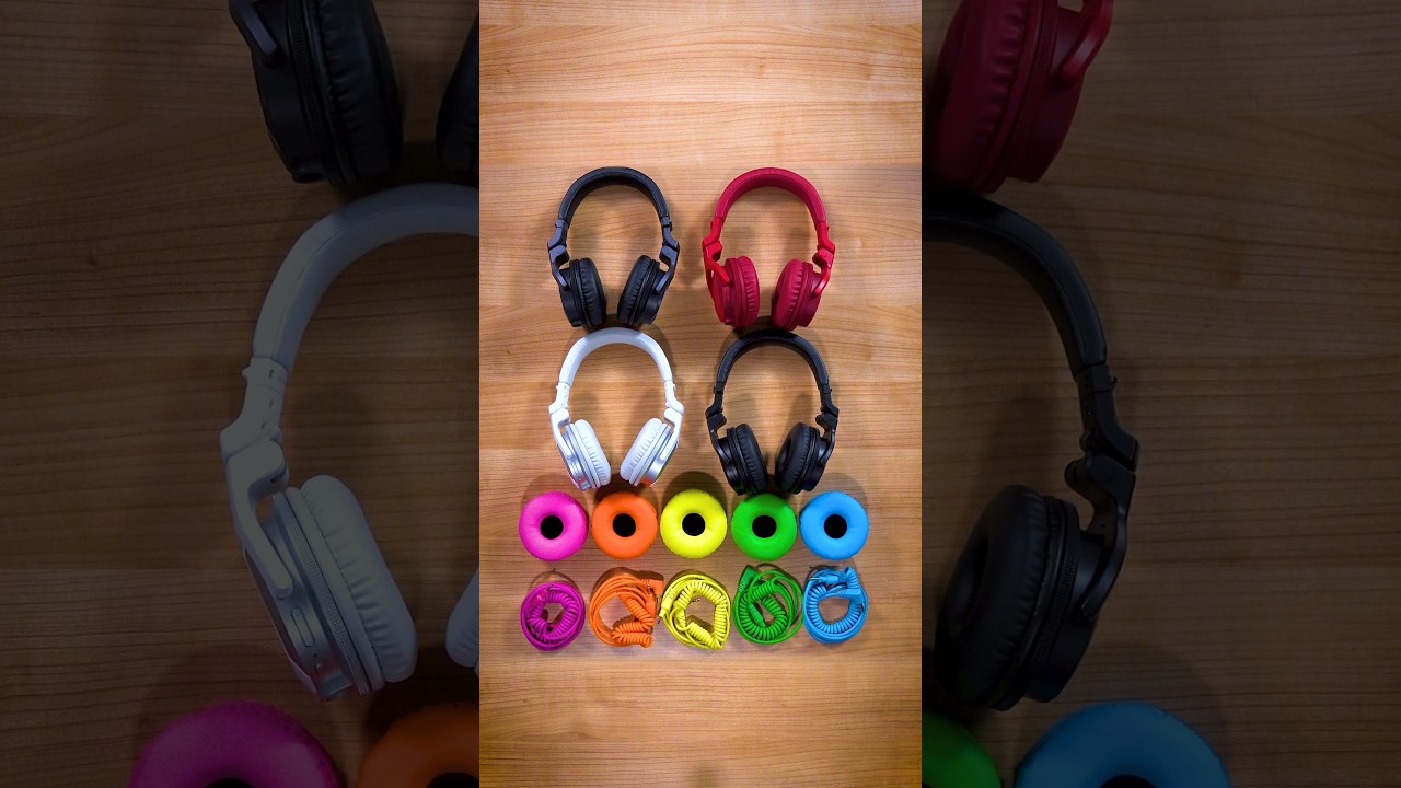 Customize your HDJ-CUE1 headphones!