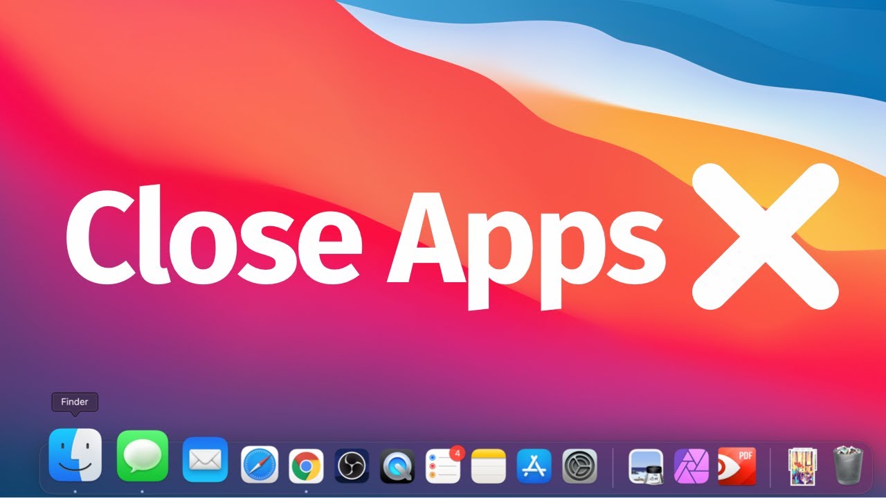 how-to-close-programs-on-my-apple-computer-youtube