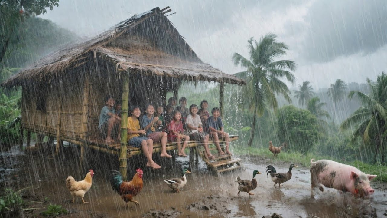 Best Life in a Himalayan Village During the Snowfall | Most Relaxing | Village Documentary Video ||