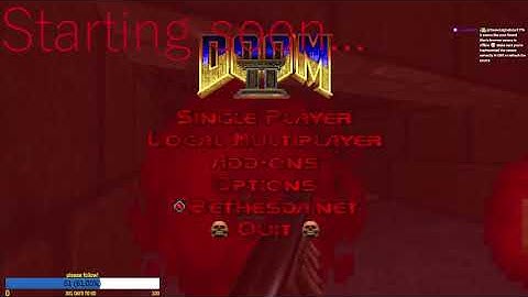 Doom II: Hell on Earth-first playthrough(part 2)-more Doom!!!!!!!