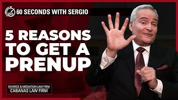 5 Reasons to Get a Prenuptial Agreement