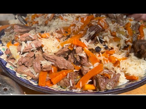 Плов в Афганском казане!