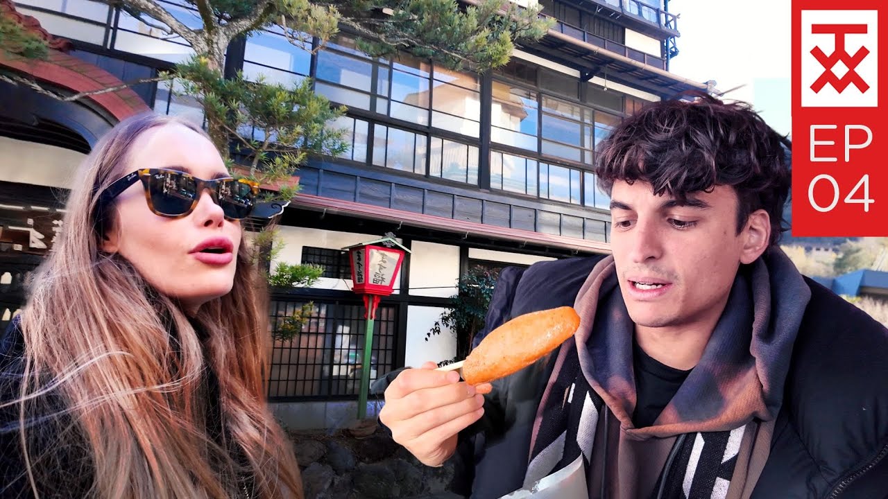 Probamos COMIDA CALLEJERA en Hakone - 箱根町 | Ep. 4