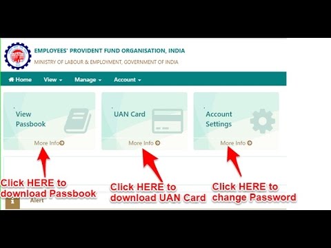 uan login uan status activation passbook at epfo portal