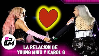 Young Miko y Karol G muestras su fuerte relación