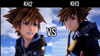 KH2 Sora vs KH3 Sora #SoraBossFight [Kingdom Hearts 3]