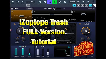 iZotope Trash - FULL Version Tutorial & Tested in AUM, Logic Pro, GarageBand, Drambo & Cubasis 3