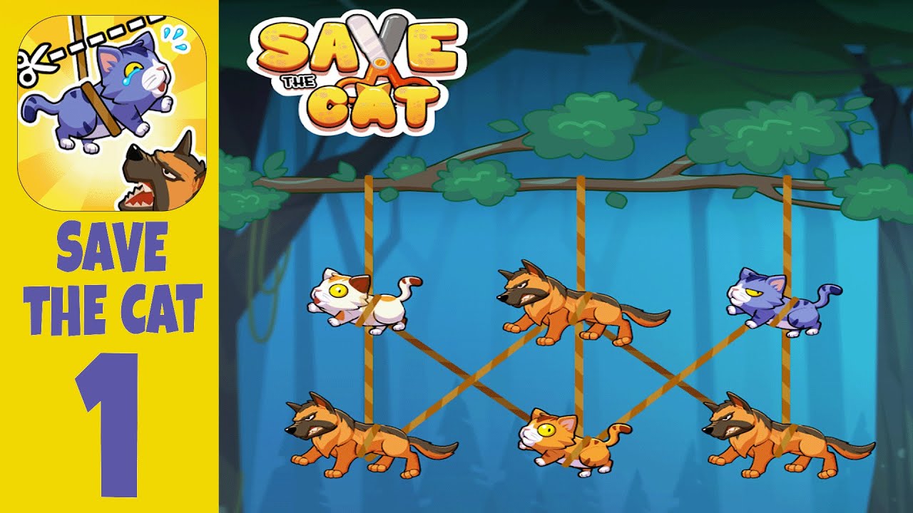 Save the Cat - Kitten Escape - Gameplay Walkthrough Part #1 (Levels 1-10)
