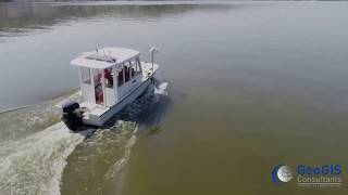 Bathymetry survey of Danube river