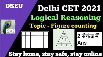 logical reasoning Delhi CET 2021 | logical reasoning Delhi polytechnic entrance 2021 | DSEU 2021