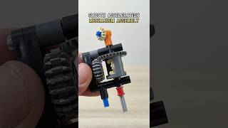Smooth Acceleration Mechanism Assembly #lego #legotechnic #mechanical #mechanism