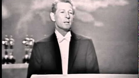 Stan Laurel receiving an Honorary Oscar