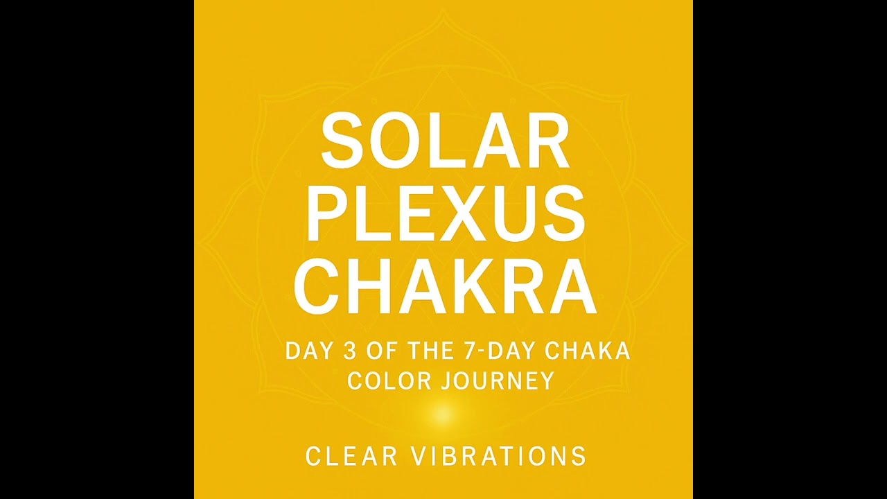 Day 3 - Solar Plexus - YouTube
