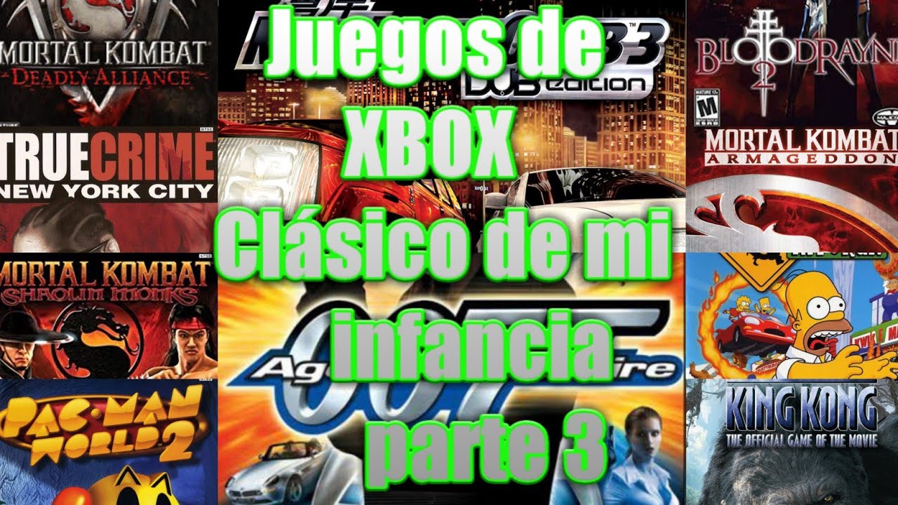 Mis juegos Xbox clásico parte 3/3 - YouTube