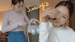 (sub) GRWM 11AM SUNDAY 일요일의 외출, 그냥 요즘 매일 쓰는것들, 취향과 시선에 대한 이야기들 | kinda cool