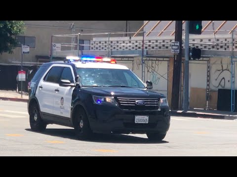 LAPD North Hollywood Unit Responding