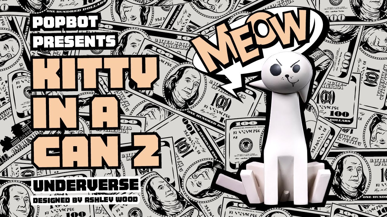 POPBOT PRESENTS KITTY IN A CAN 2 ｜ED玩玩具 TOY_1 