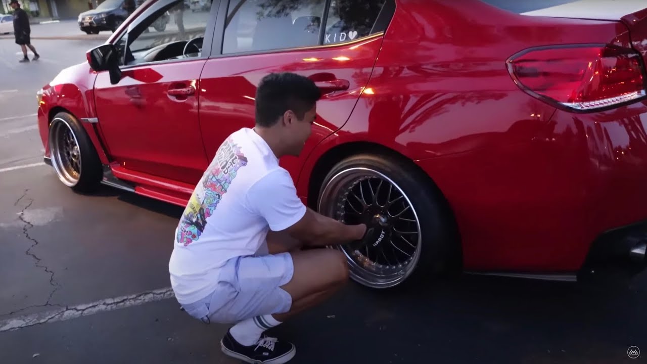 Swapping Wheels At Our Car Meet! YouTube