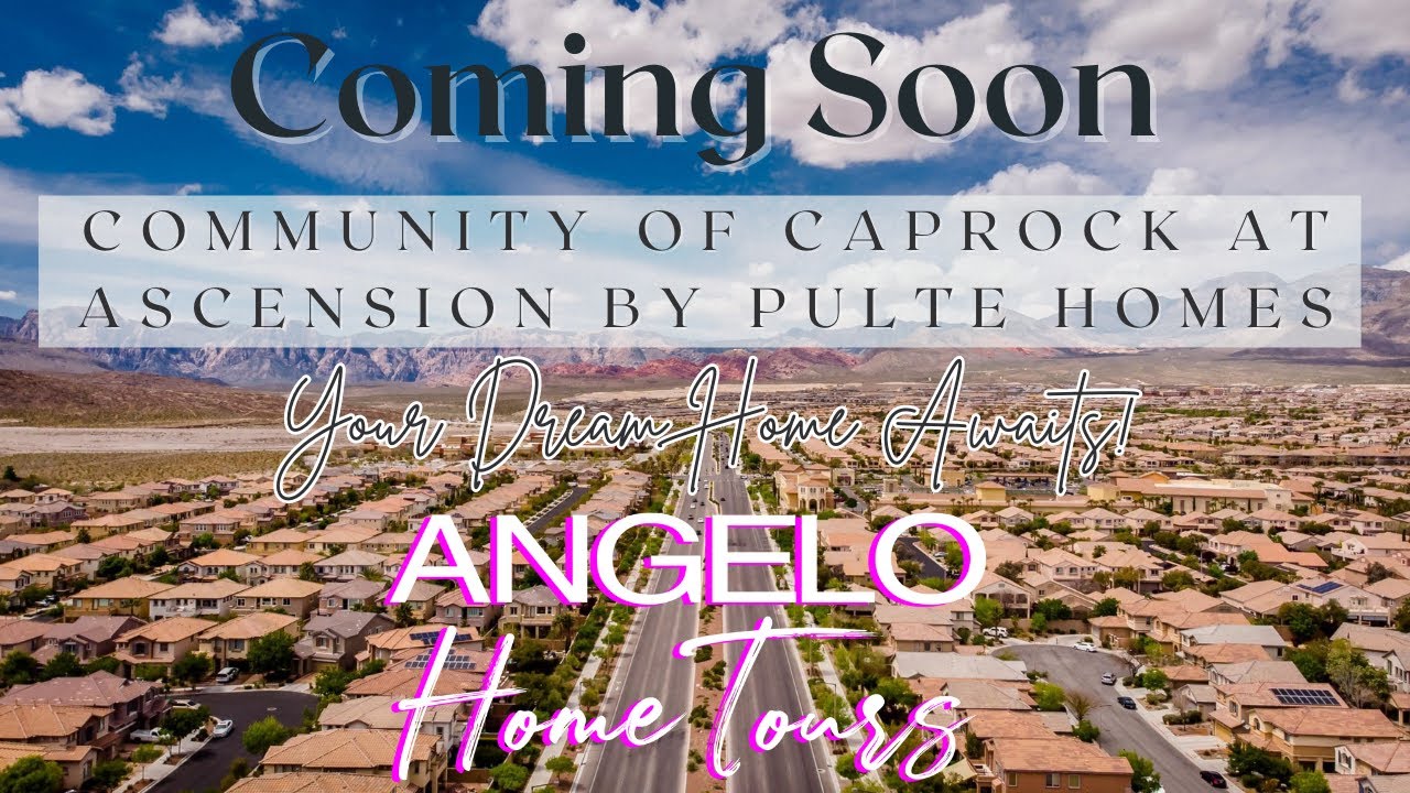 Las Vegas New Home Caprock at Ascension by Pulte Homes Coming Soon