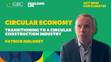Circular Economy: Transitioning to a Circular Construction Industry